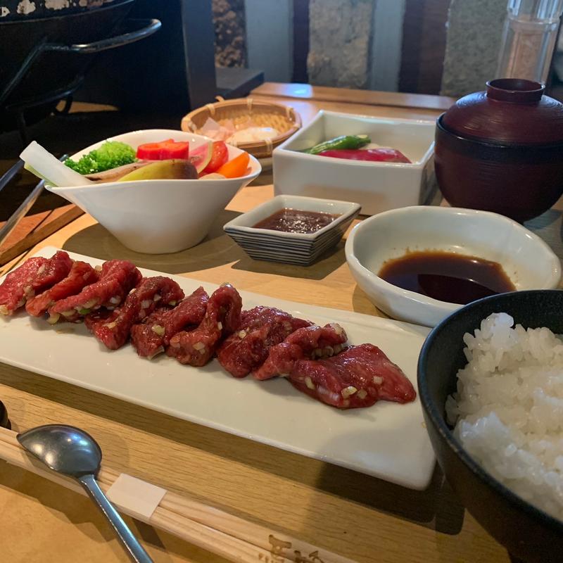 炭火焼ランチ(飛騨牛一頭家 馬喰一代 各務原)