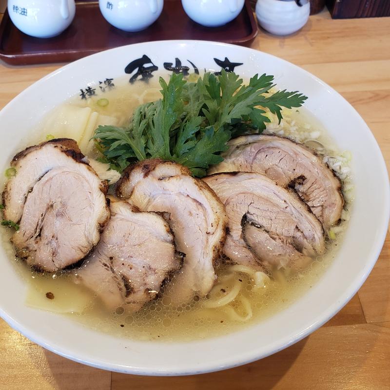 チャーシュー増し塩らー麺(本丸亭　川越店)