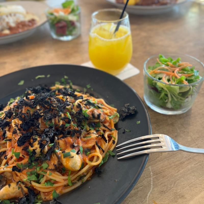 牡蠣のアラビアータ(EMANON THE SOUL SHARE KITCHEN 渋谷店)