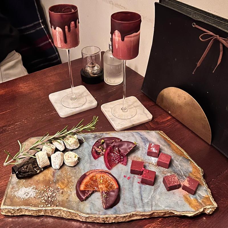 チョコレート盛り合わせ(bar＆chocolate CACAOTAIL（カカオテール） 門前仲町)