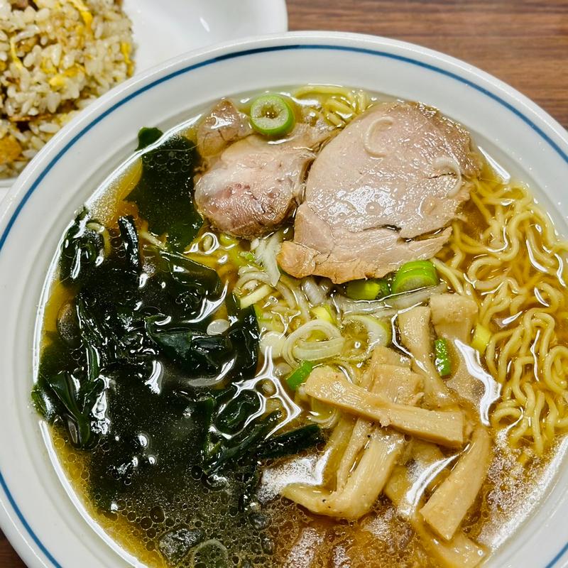 半炒飯ラーメンセット(生駒軒 扇橋店)