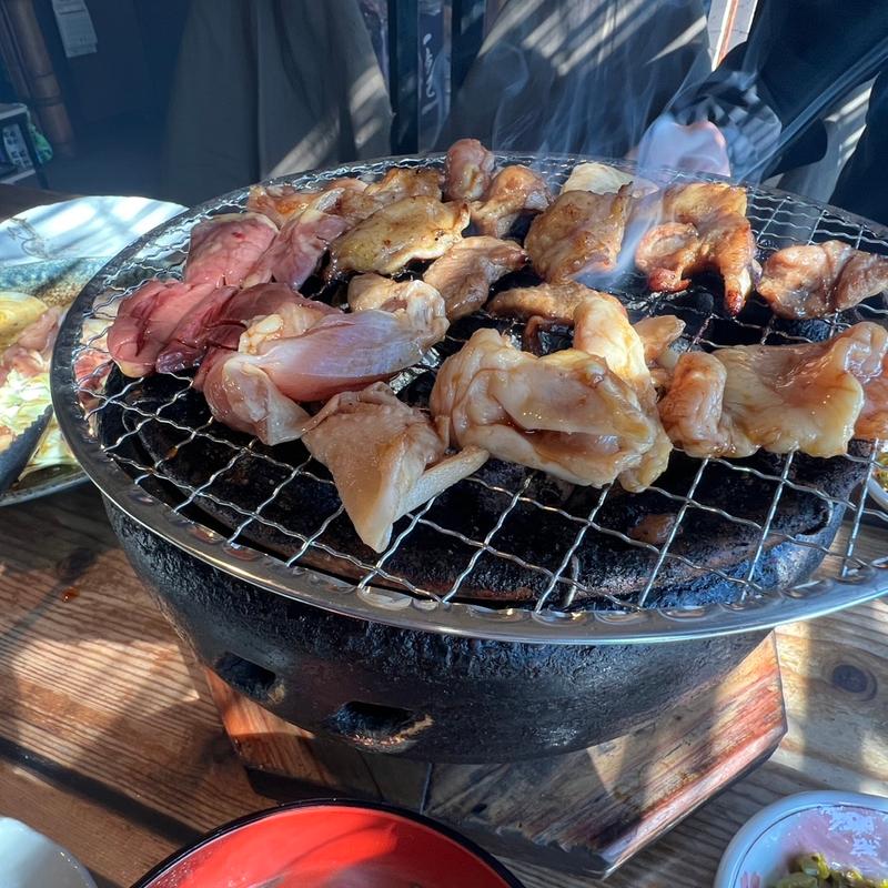 炭火焼きセット(地鶏の店 ひでさん 綜本店)