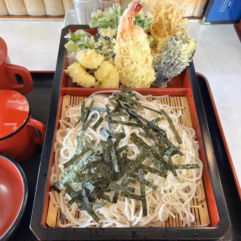 天ざるそば(そば源 本店)