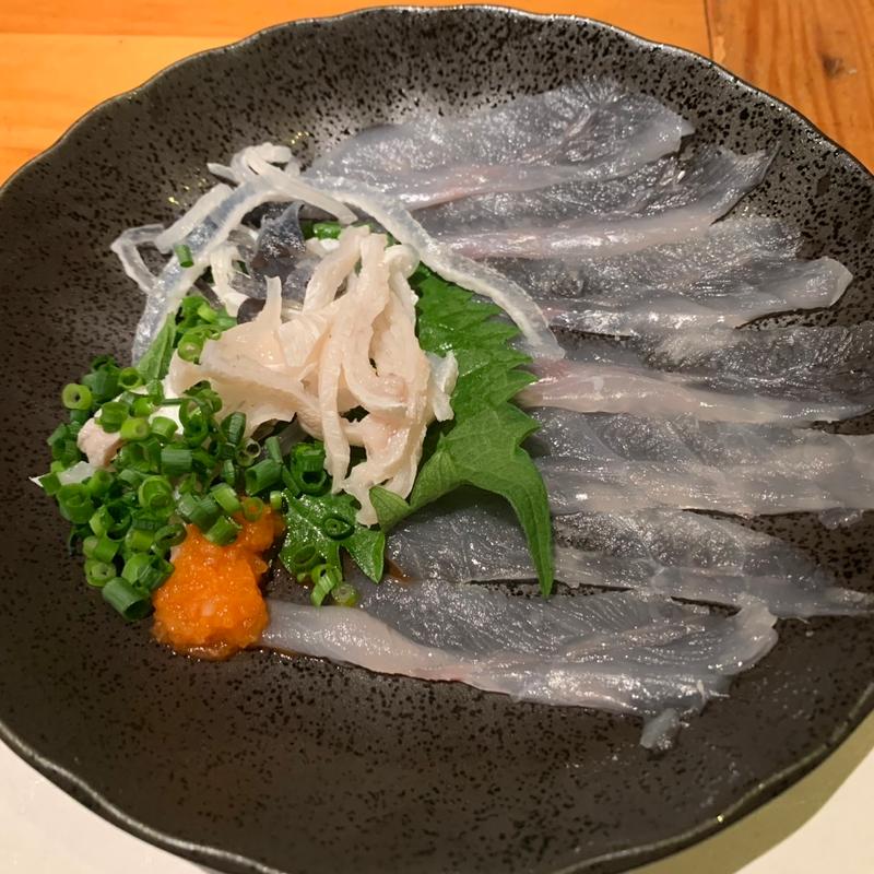 トラフグ造り(鮨割烹ぎんえん 白山店)