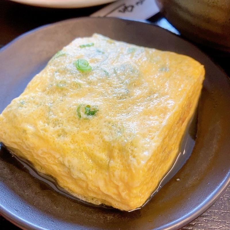 ネギ入りだし巻き玉子(魚食堂たわら)