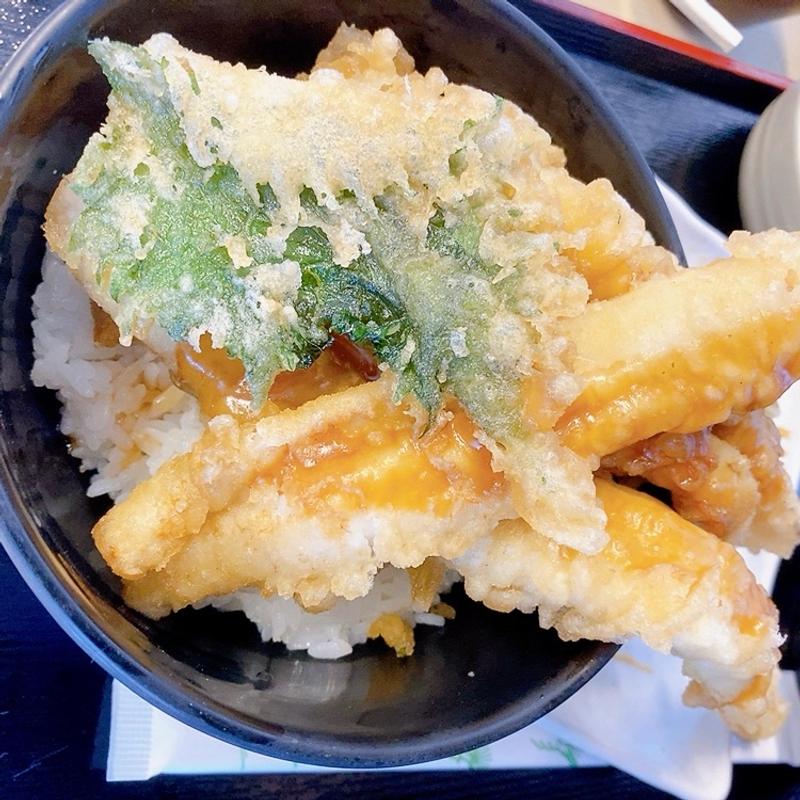 穴子天丼(魚食堂たわら)