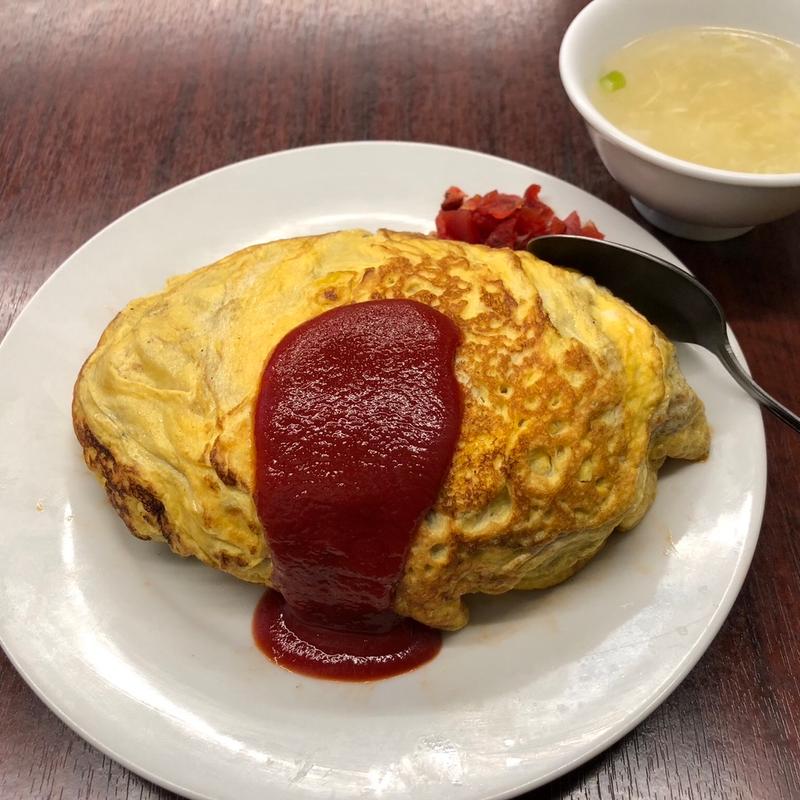 オムライス大盛(中華 大興)