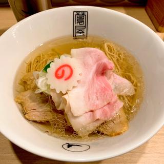 塩チャーシュー麺(鶯屋)