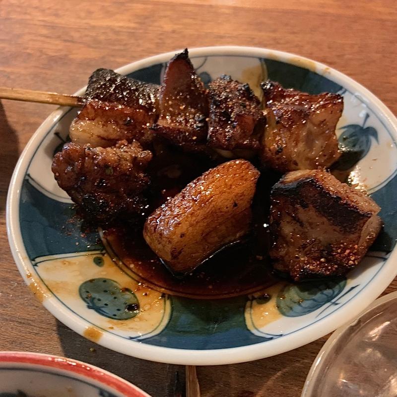 脂少ないとこタレよく焼きで(宇ち多゛)