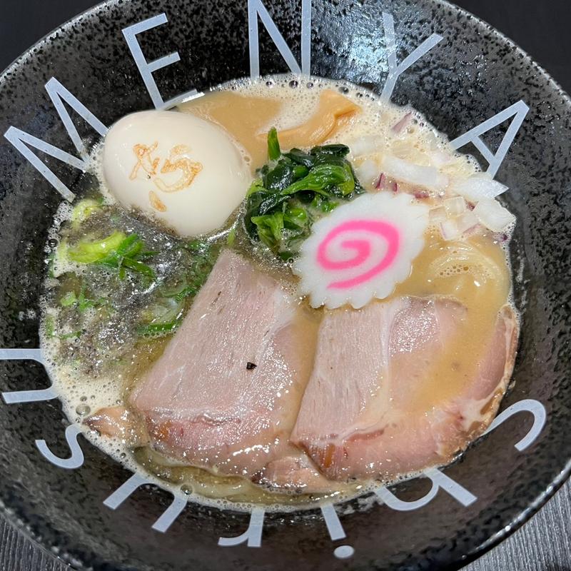 鶏とん煮干し+煮卵(麺や 志 Shirusu )