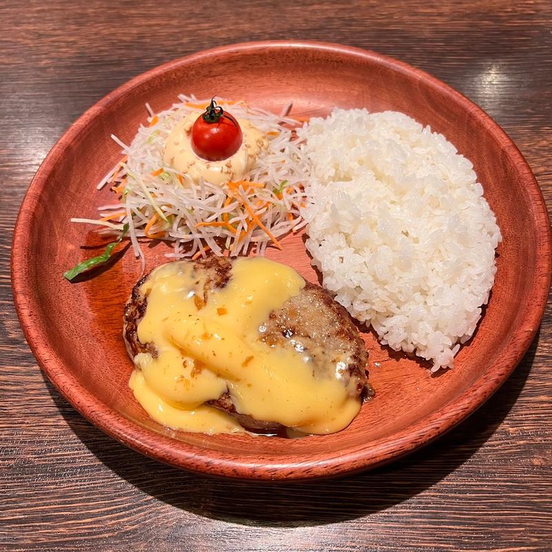 チーズバーグディッシュ　150g(びっくりドンキー熊谷店)