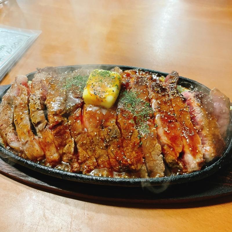 超ステーキ(お食事処 金屋食堂)