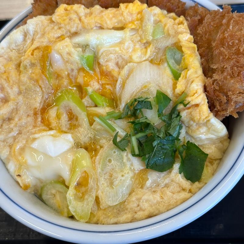ふわたま白カツ丼(かつや 名古屋本陣通店)