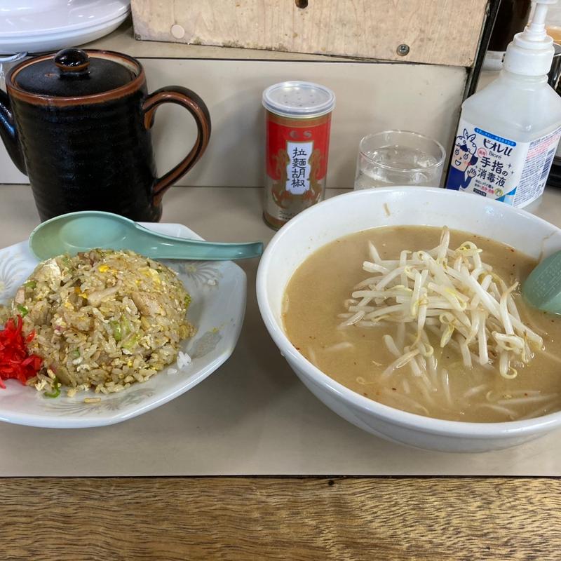 チャーハンセット(みそ風ラーメン)(ラーメン とんかつ 忠 （ちゅう）)