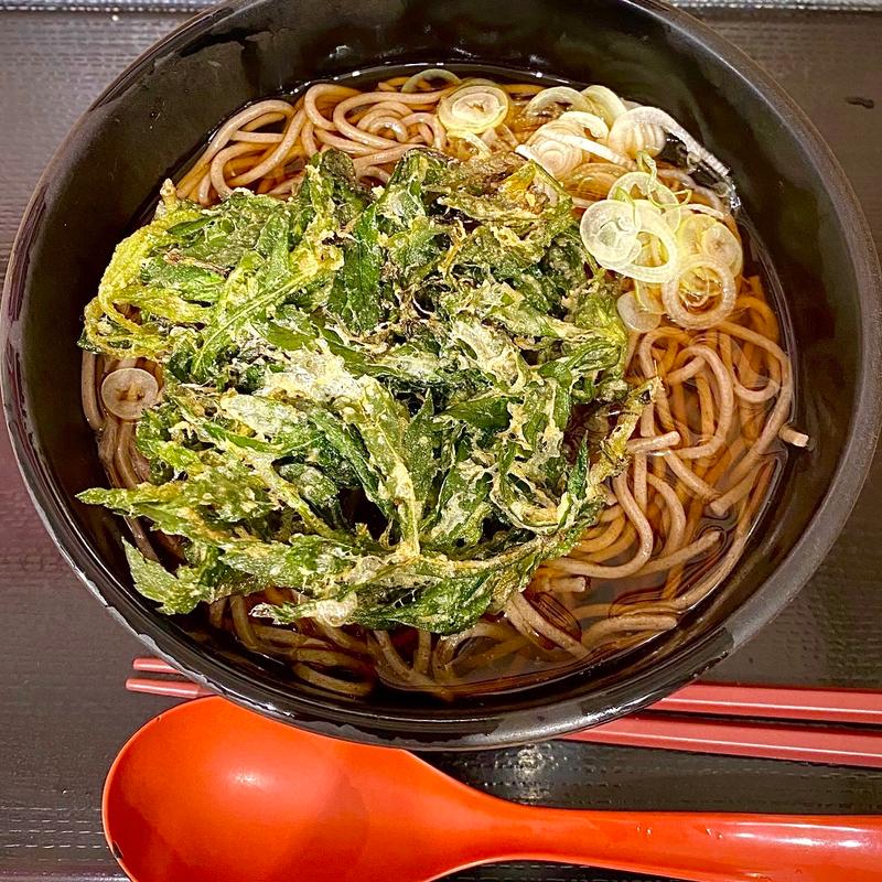 春菊天そば(よもだそば 銀座店)