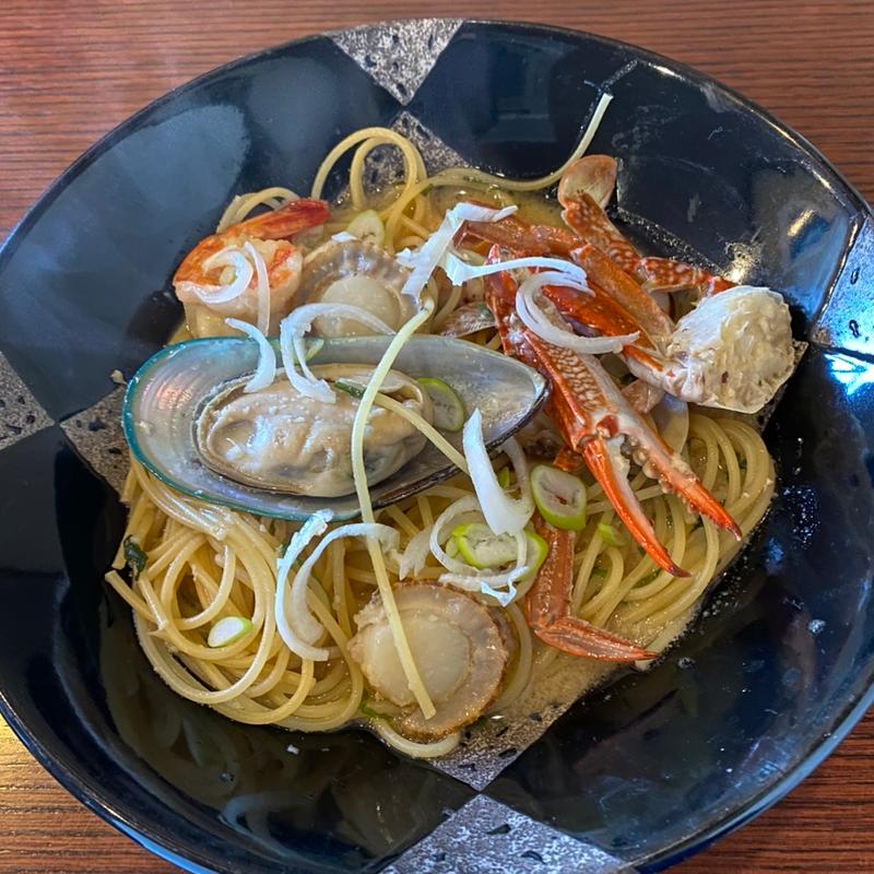 和風魚介としそのパスタ(キャステロ ドラゴーネ )