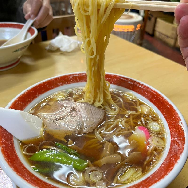ラーメン(食堂 栄安)