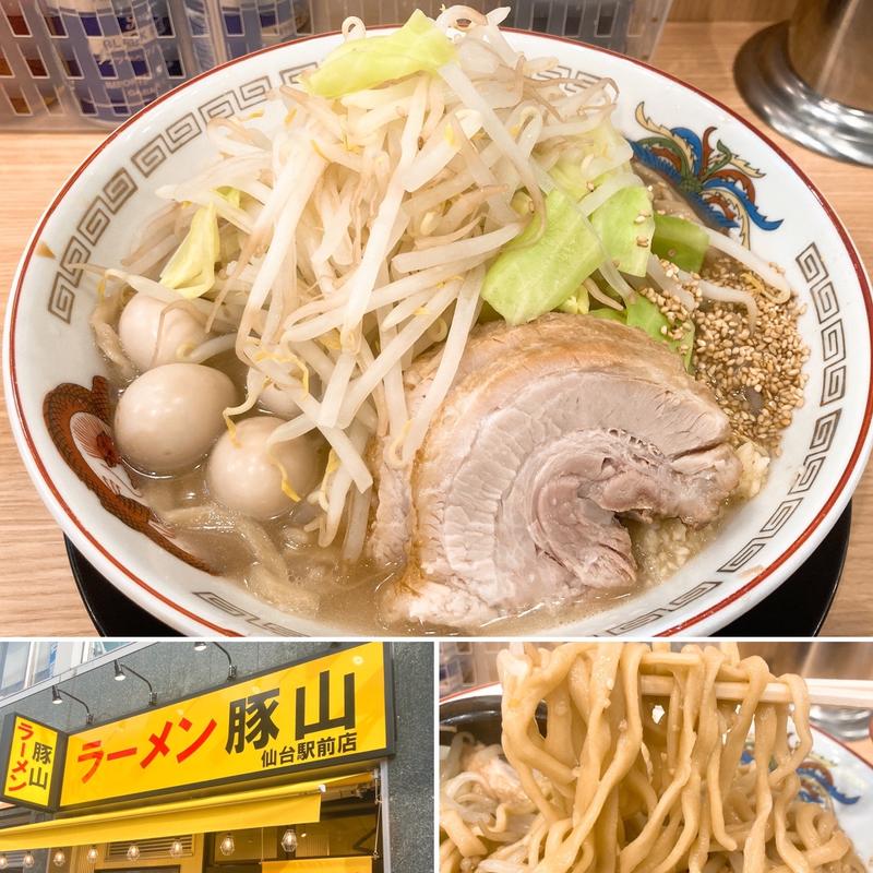 小ラーメン　ウズラTP(豚山 仙台駅前店)