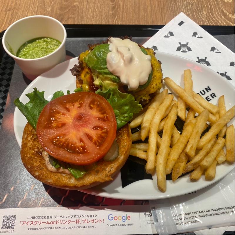 (SHOGUN BURGER心斎橋店)