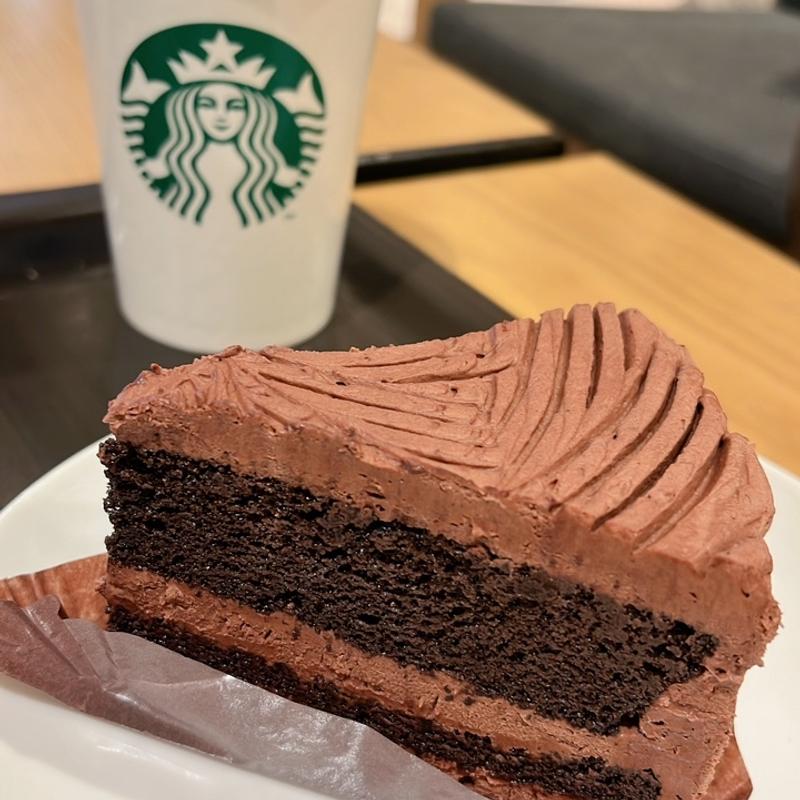 チョコレートケーキ(スターバックス コーヒー イオンモールKYOTO店)
