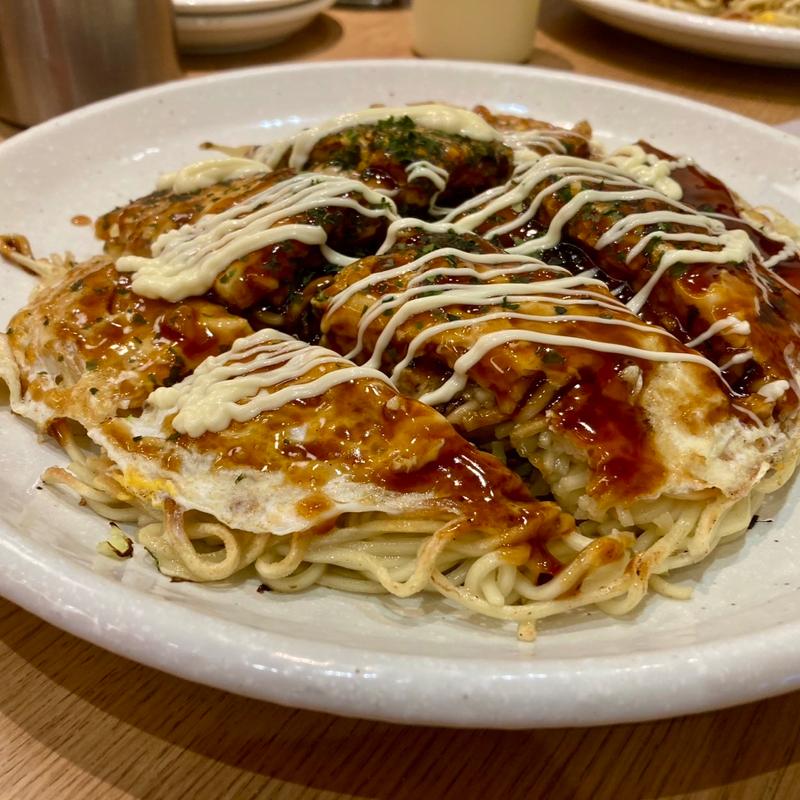 にくたま 牡蠣入り お好み焼き(お好み焼きみっちゃん総本店　東京ソラマチ店)