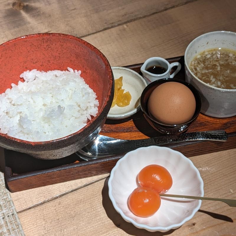 玉子かけごはん(鳥はん 麻布十番店)