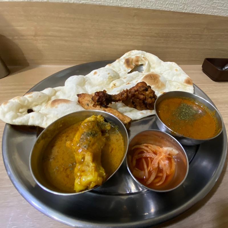 タンドリーセット(インド食堂 バーワルチー)