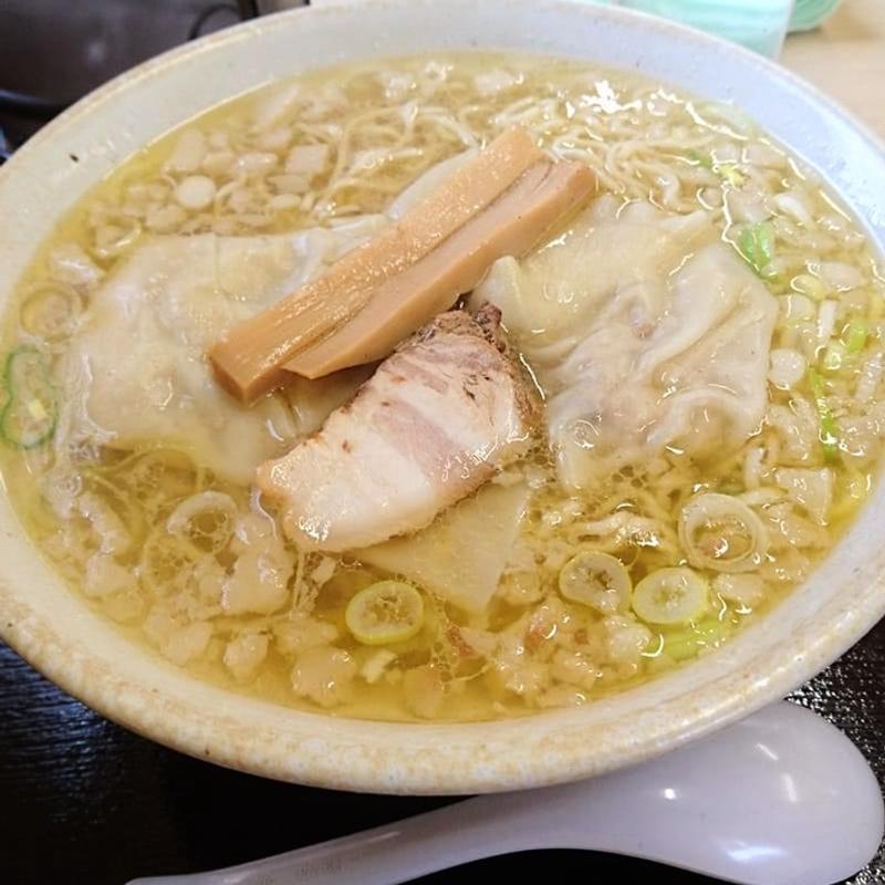 塩ワンタン麺(中華そば 弥太郎)