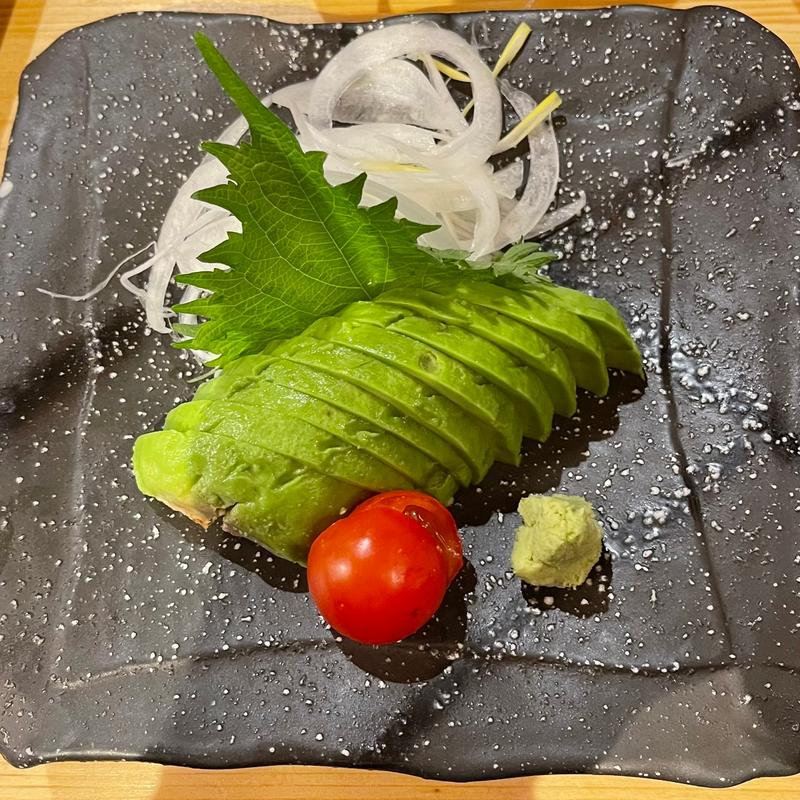 アボカドのお刺身(しゃかりき432” 新福島店 （しゃかりきしみず）)