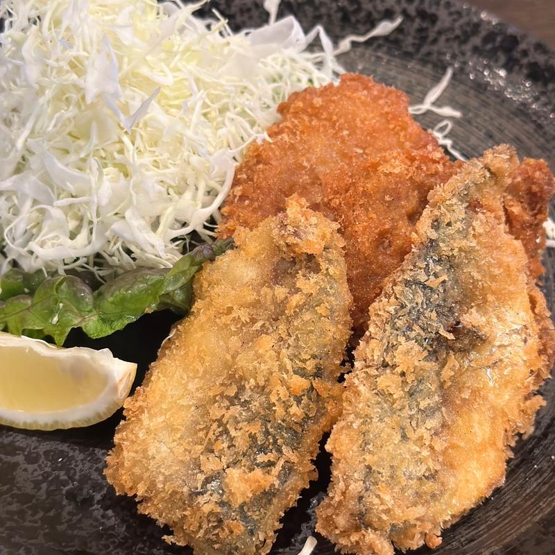 ヒレあじ定食(大河 ２号店)