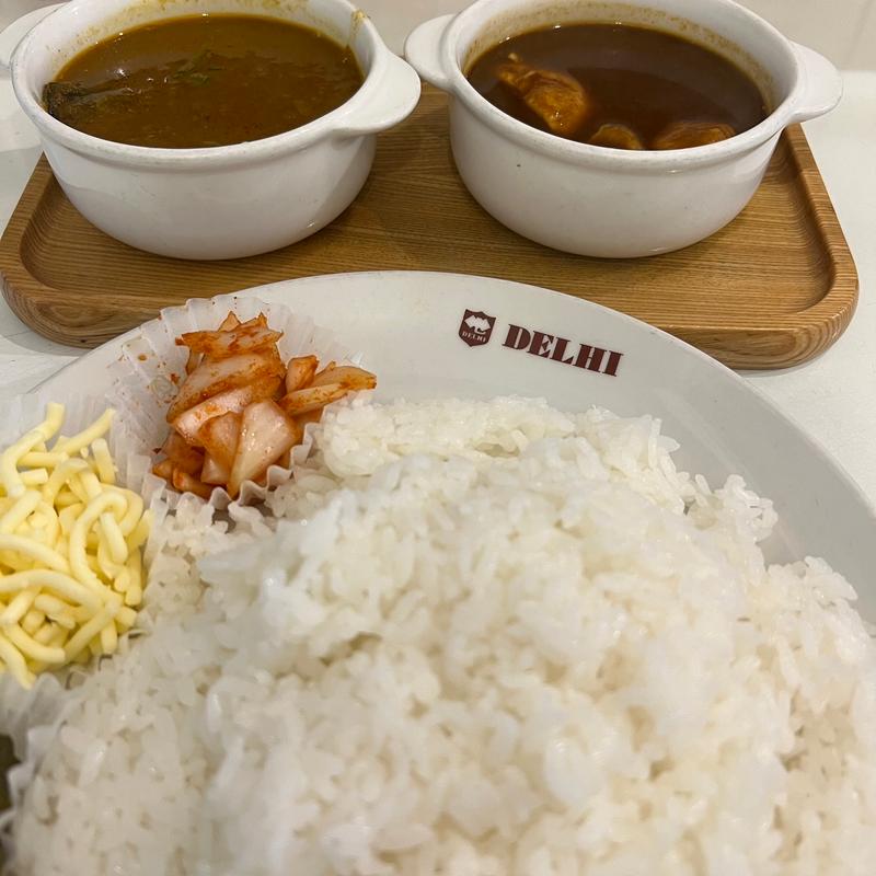 ツインカレー(新川デリー)