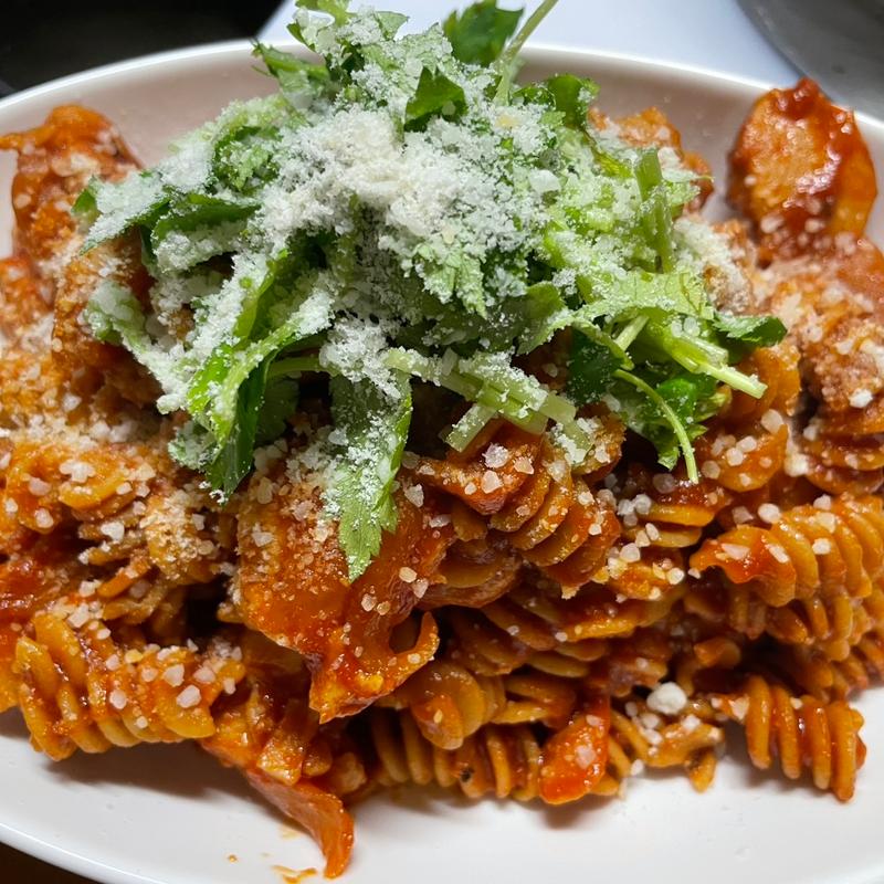 大豆パスタナポリタン(旭町)