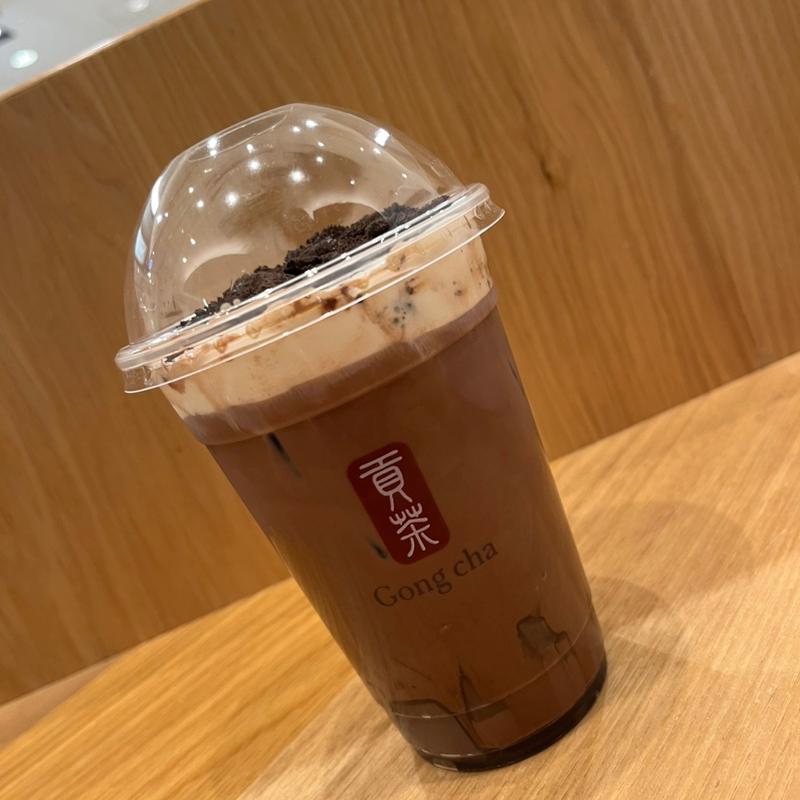 濃厚チョコレート ミルクティー(ゴンチャ 東京駅 グランルーフ フロント店 (Gong cha))