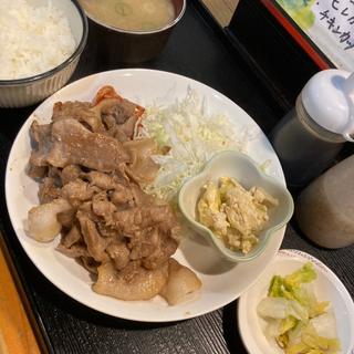 生姜焼き定食(ごはんの店 絆 )