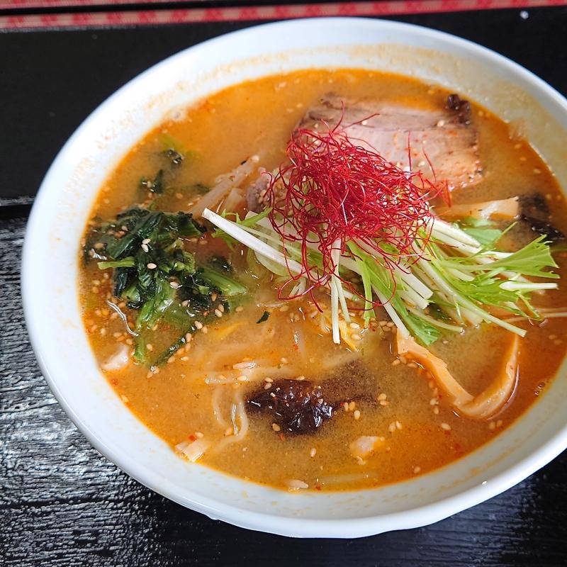 味噌ラーメン(須坂温泉古城荘 )