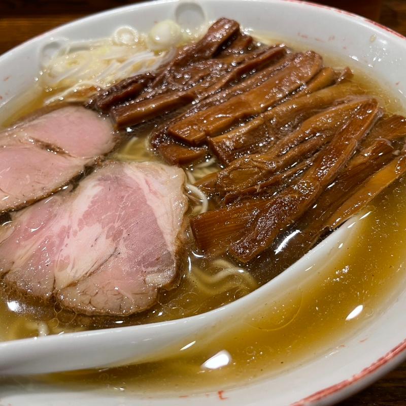 メンマラーメン(中華そば さとう 大船店)