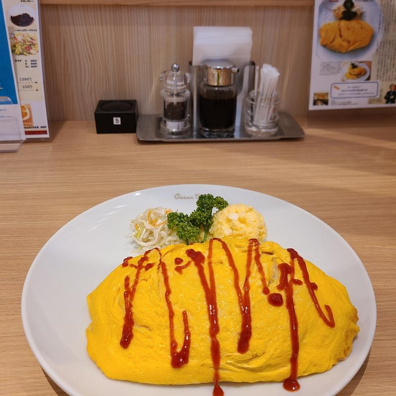 オムライス(中)(オーションビュー)