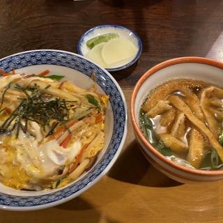 木葉丼とミニ蕎麦(きよし)