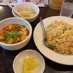 麻婆豆腐炒飯セット