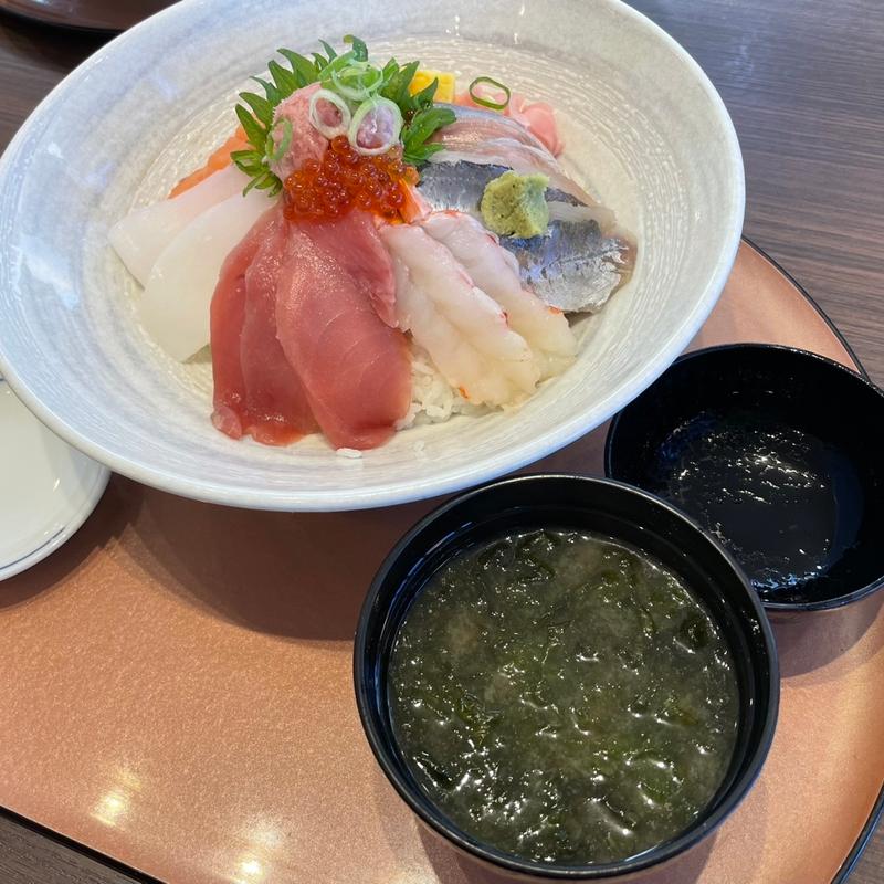 海鮮丼(房総海鮮処 木更津庵 (海ほたる) 5F)