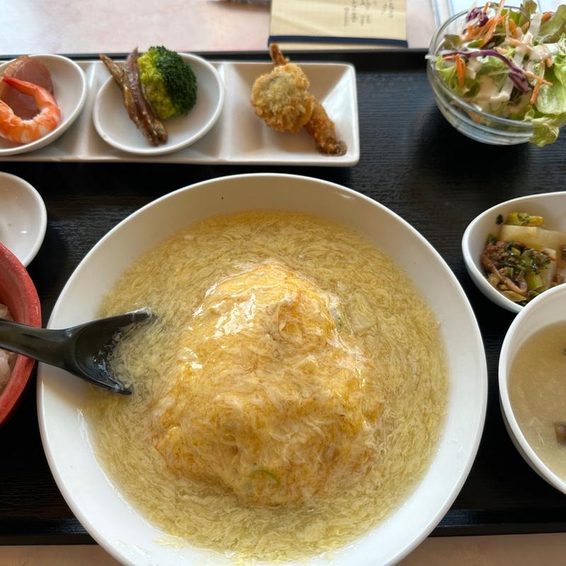 バリそば定食(中国料理相羽 山王店)