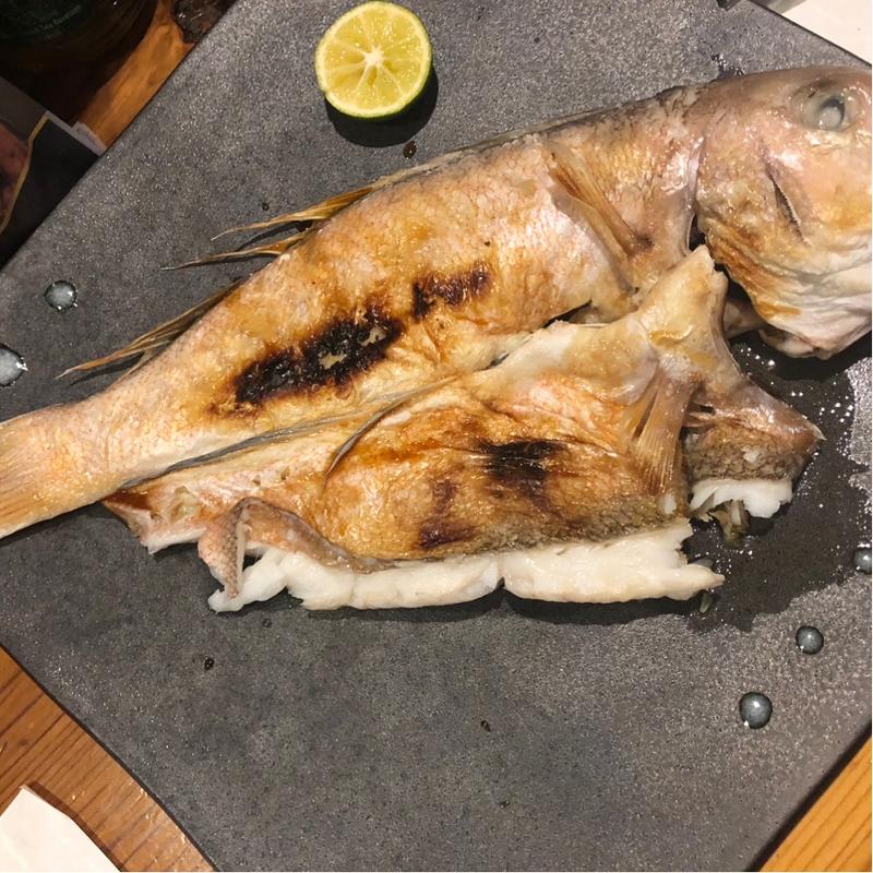 白甘鯛の塩焼き(だん)