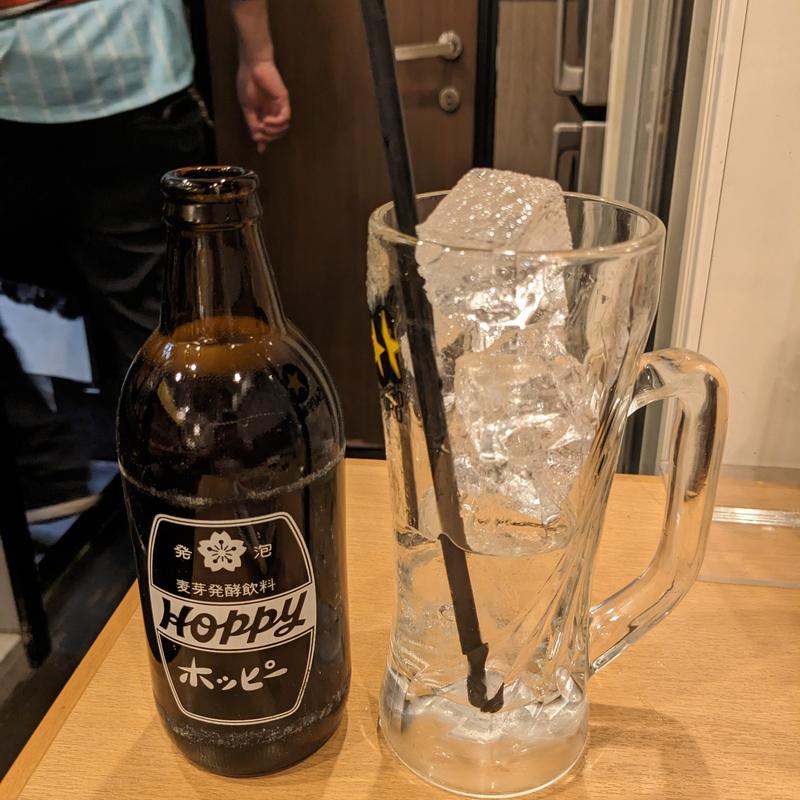 黒ホッピーセット(酒処かっぱ2nd)