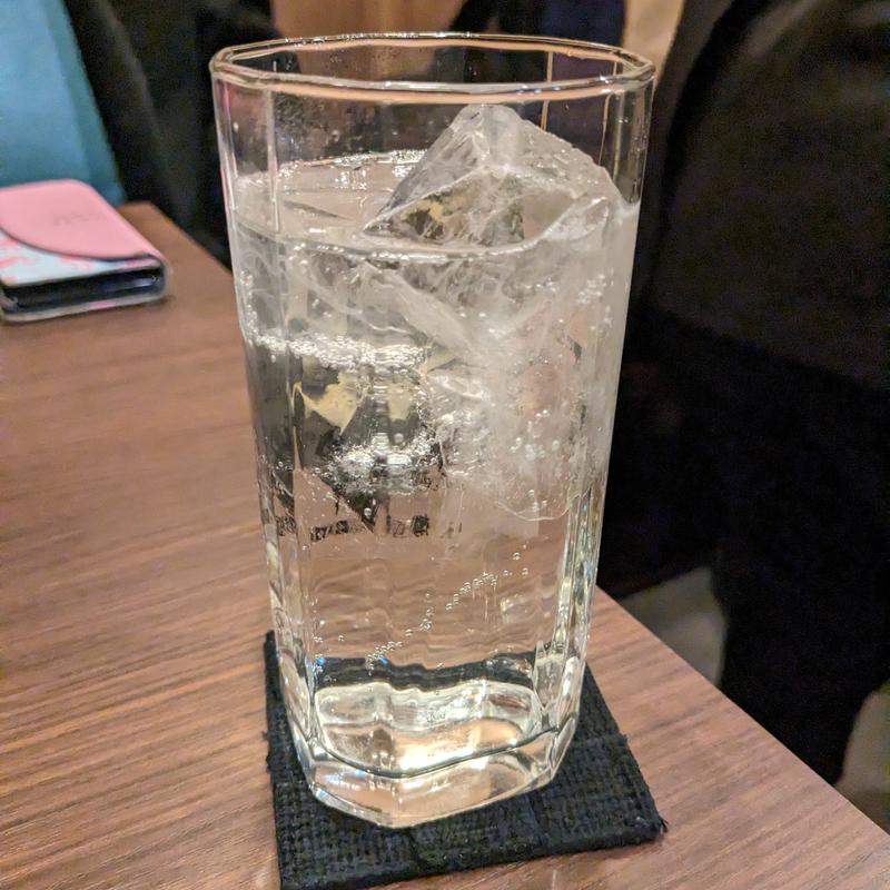 とうもろこし焼酎のハイボール(まほろば )