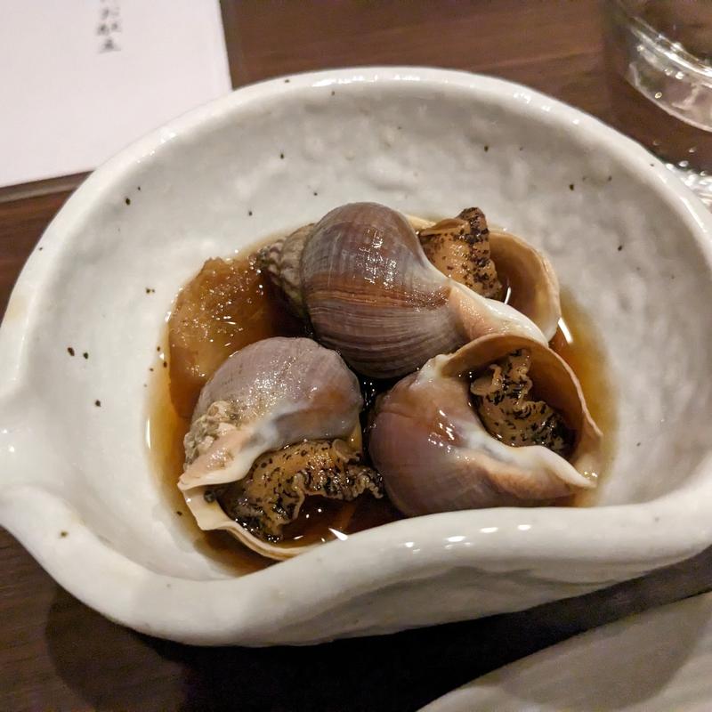 磯つぶ貝のうま煮(まほろば )