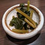 わさびの茎と葉の醤油漬け(まほろば )