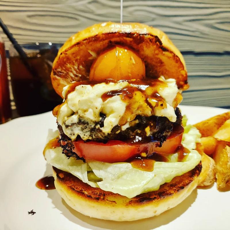 キンカンテリチーバーガー(だるま珈琲)