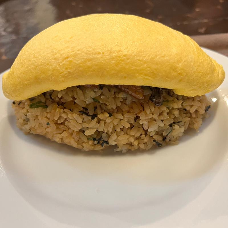 うなぎご飯のオムライス(馳走おがた)