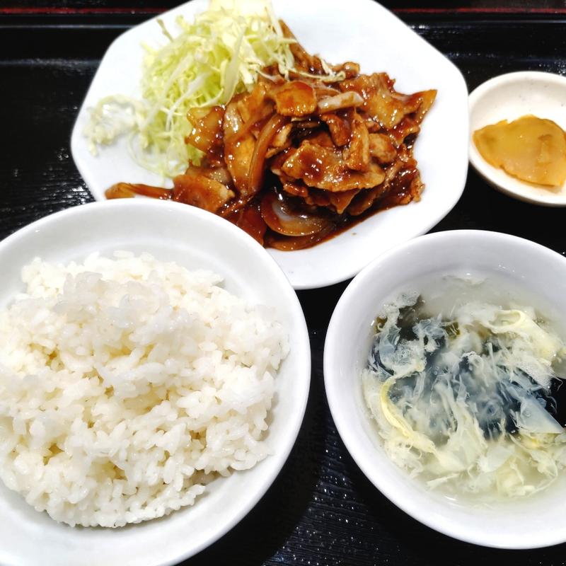 豚肉生姜焼きセット(福泰厨房 島忠ホームズ草加舎人店 )