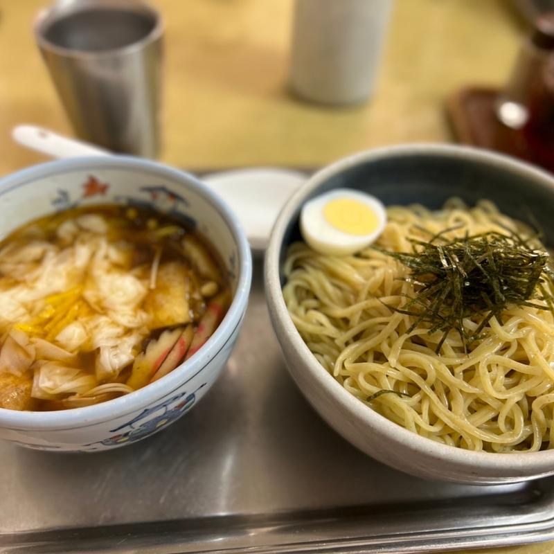 ワンタンつけ麺(大宮大勝軒)